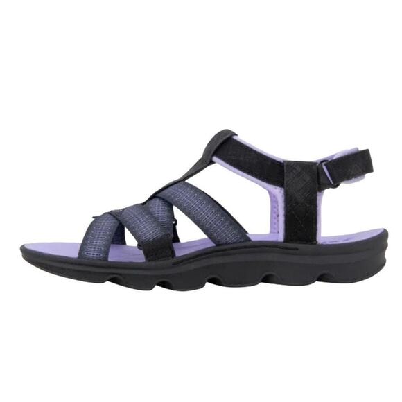 Jsport by Jambo Women's Strap Sandal Black Purple Size 11 NIB - Picture 9 of 11
